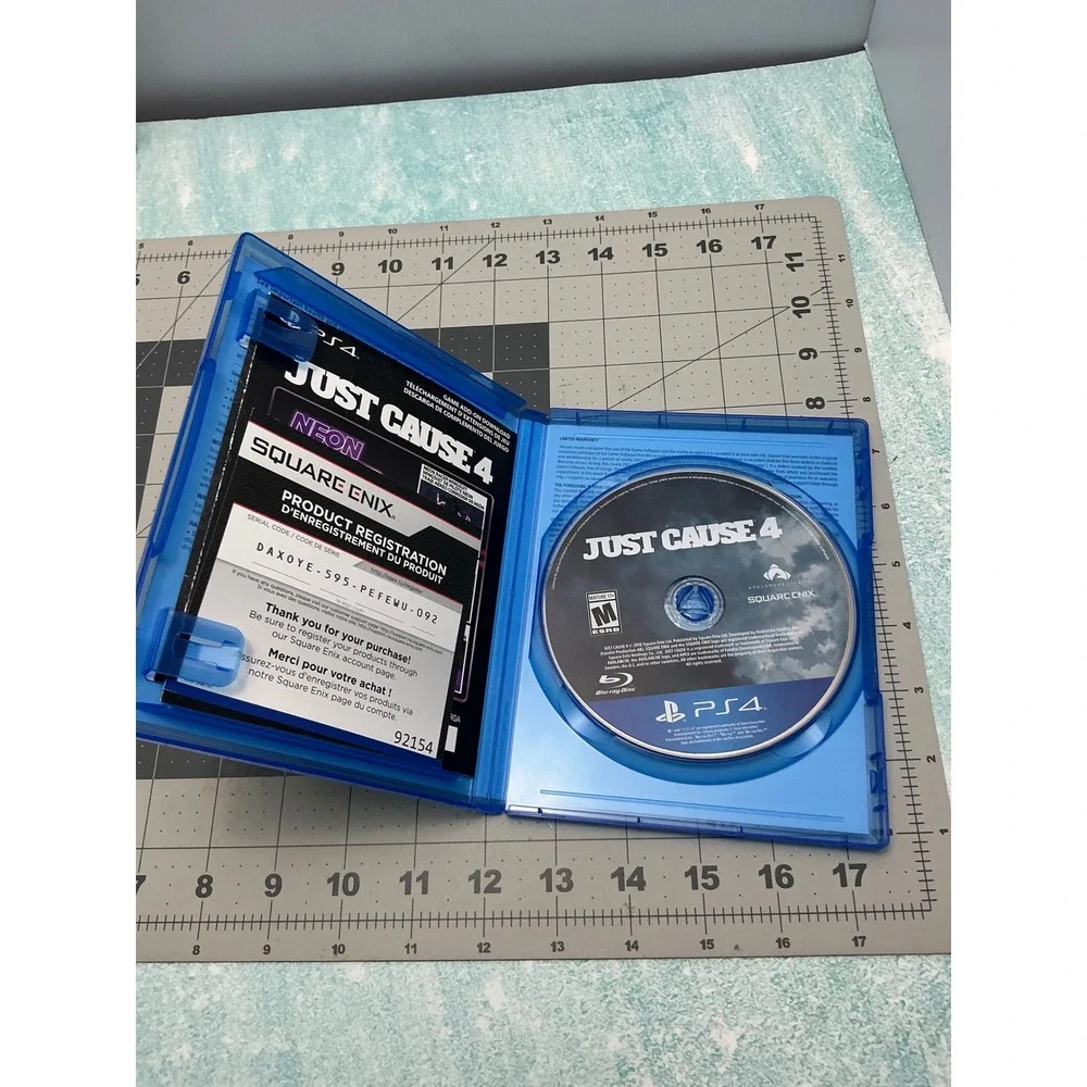 Just Cause 4 Day One Edition PS4 PlayStation‎ 4 Video Game CIB